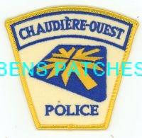 CANADA,QUEBEC,CHAUDIERE OUEST POLICE 1